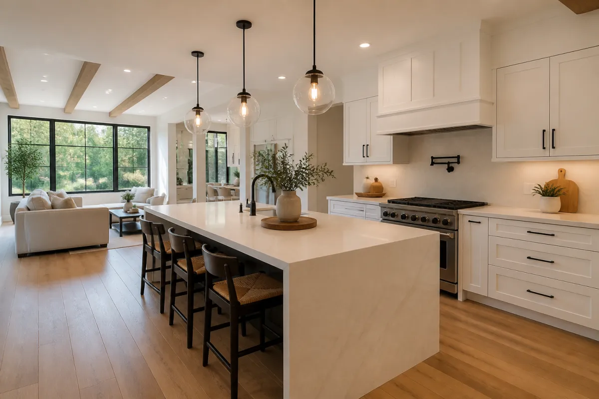 Whole-home kitchen remodel by Dominion Structures in Oregon
